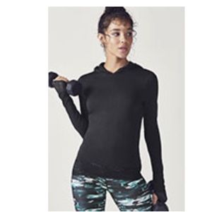 2 for $10! Fabletics Megan Seamless pullover with hood